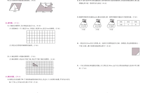 北师大数学五年级上册《期末大盘点》_2024年人教版小学数学一二三四五六年级上册下册期中期末试a0747_小学全科《同步练习+精品试卷》打包下载（1-6年级单元月考期中期末试卷）