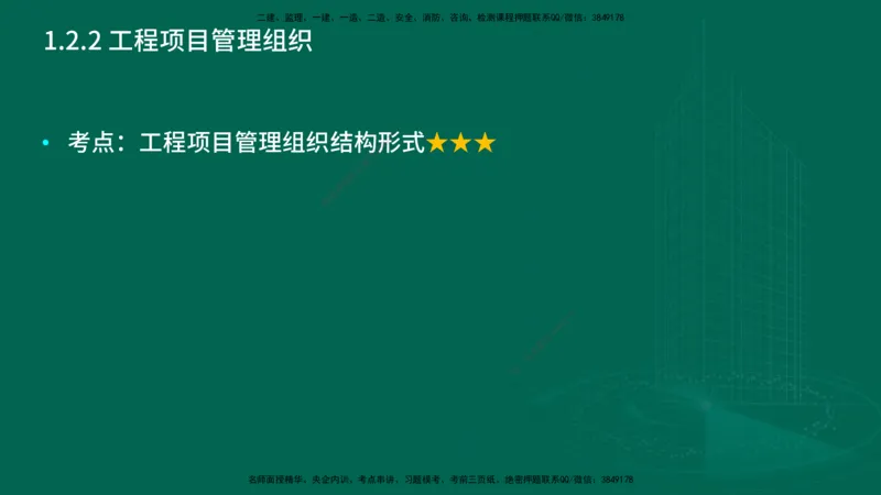 25年一建《项目管理》大V精讲第1章讲义在线版_2026年一级建造师_2026年一建管理_2025年一建管理SVIP_02-基础精讲✿高端面授✿深度强化_30-管理《强化精讲班》许名标YL