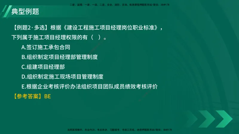 25年一建《项目管理》大V精讲第1章讲义在线版_2026年一级建造师_2026年一建管理_2025年一建管理SVIP_02-基础精讲✿高端面授✿深度强化_30-管理《强化精讲班》许名标YL