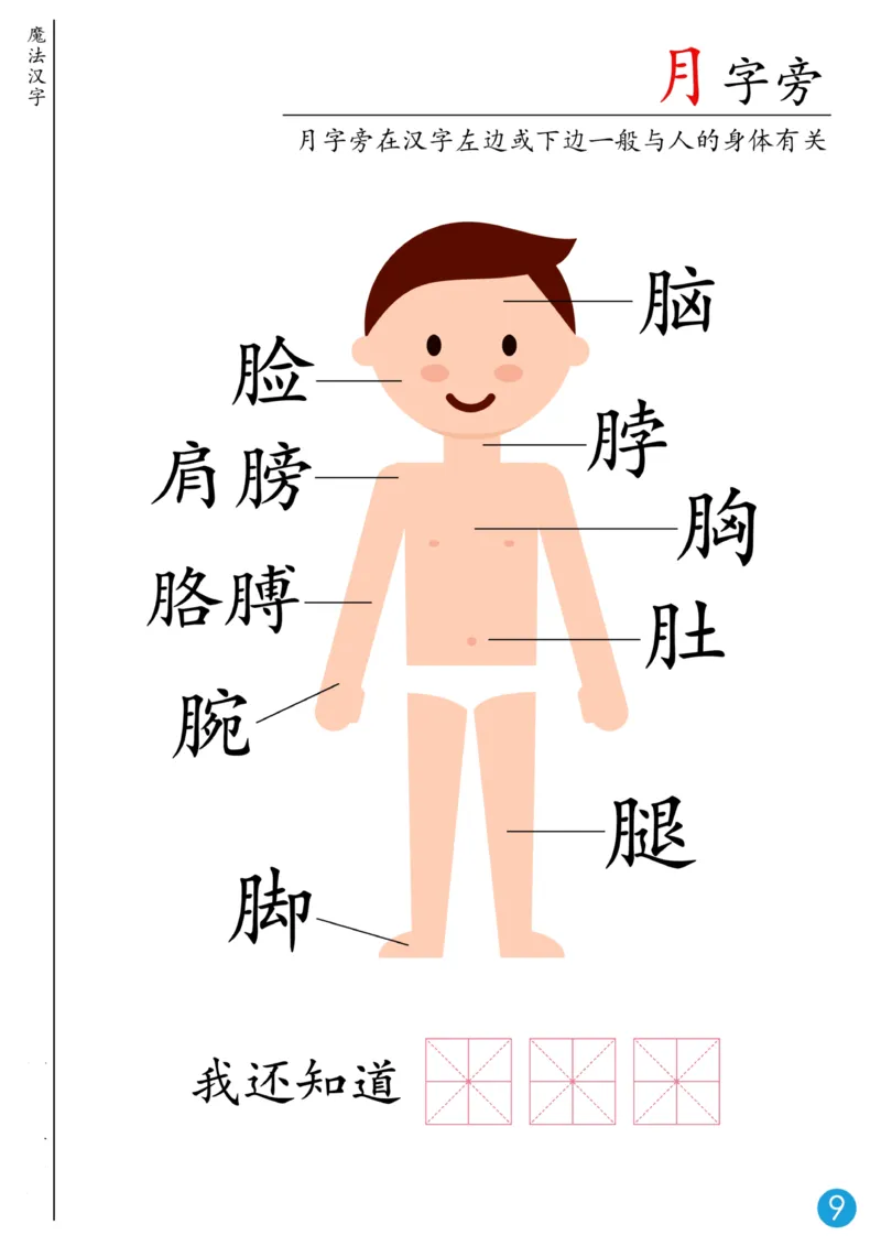 魔法汉字无水印_幼小语数英专项资料_幼小语文专项