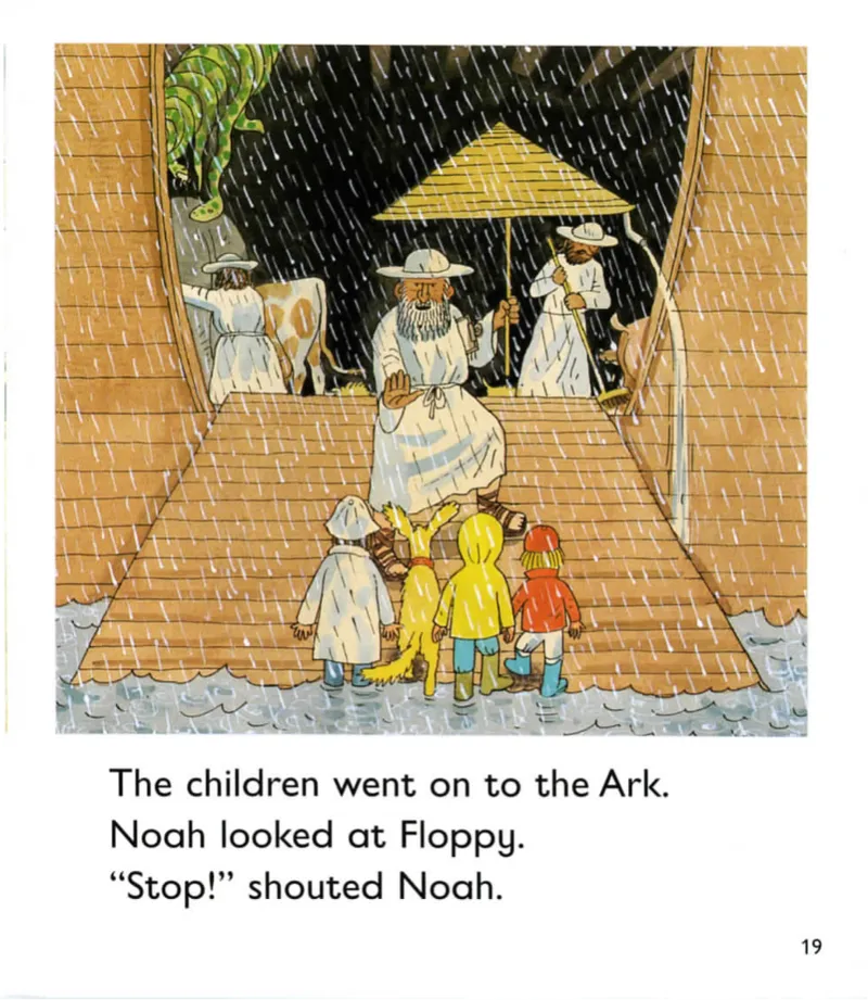 5-16Noah'sArkAdventure_Frank（小毛怪）老师爆笑阅读单词课（50个故事3000词）_牛津树5级别穿越单词课课件