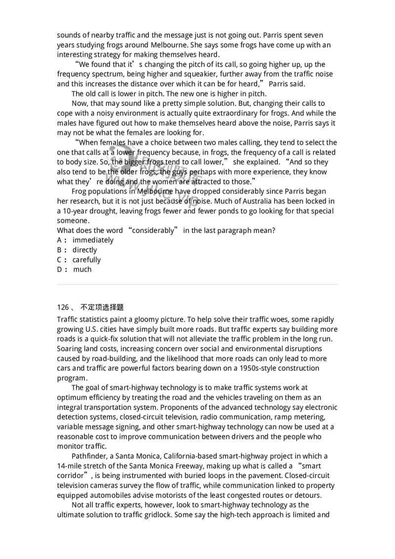 340501-阅读理解1-174339_军队文职(1)_01.军队文职真题-专业课_（全）版本一（历年真题+章节练习+模拟题）_英语言文学(军队文职)_章节练习_纯题目