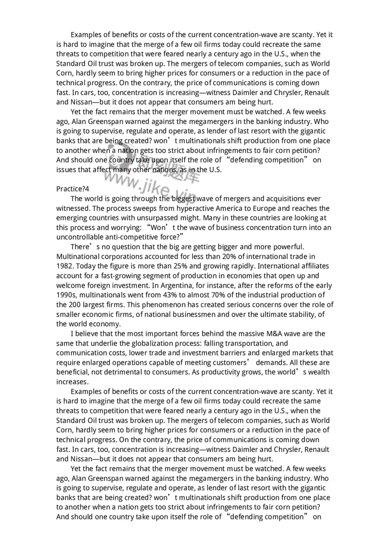 340501-阅读理解1-174339_军队文职(1)_01.军队文职真题-专业课_（全）版本一（历年真题+章节练习+模拟题）_英语言文学(军队文职)_章节练习_纯题目