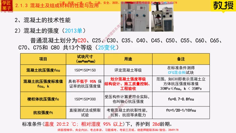 13-混凝土的性能和应用_2026年一级建造师_2026年一建建筑_2025年一建建筑SVIP_02-基础精讲✿高端面授✿深度强化_08-建筑《超级精讲班》栗子XJ_25精讲讲义