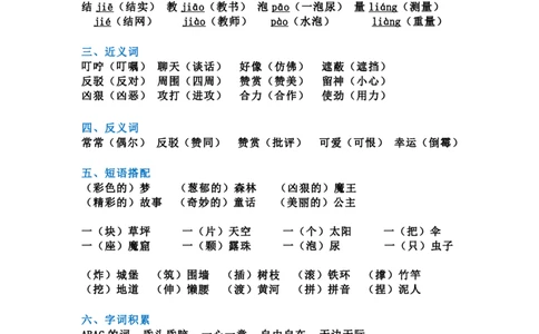 2.7全册单元重难点总结二下语文_二年级上下册资料_小学二年级学习资料-25年更新版_2-02、小学二年级语文下册_2-2-1、复习、知识点、归纳汇总_语文知识点总结（按单元）