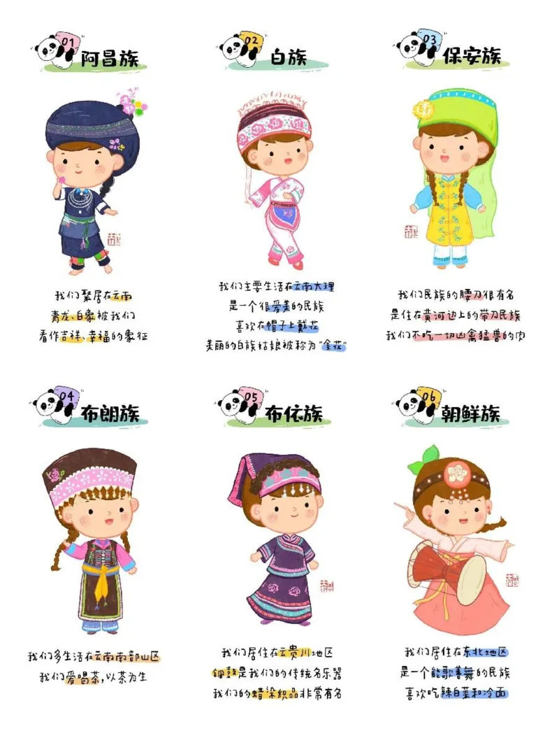 56个民族图鉴_语文试卷