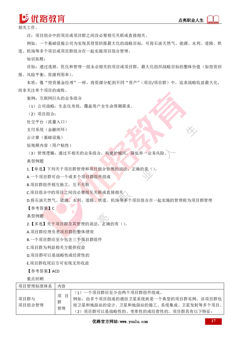 25年一建《项目管理》精讲第2章讲义打印版_2026年一级建造师_2026年一建管理_2025年一建管理SVIP_02-基础精讲✿高端面授✿深度强化_27-管理《教材精讲班》陈伟YL