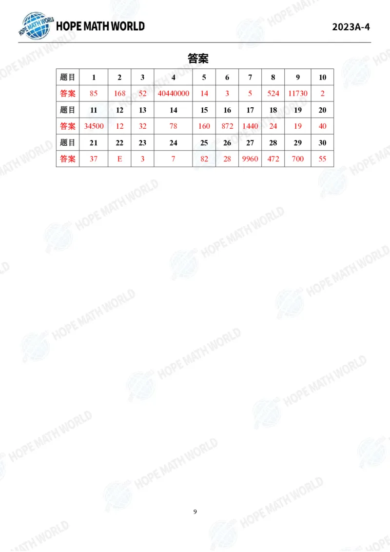 2024年4年级完整版_希望杯IHC
