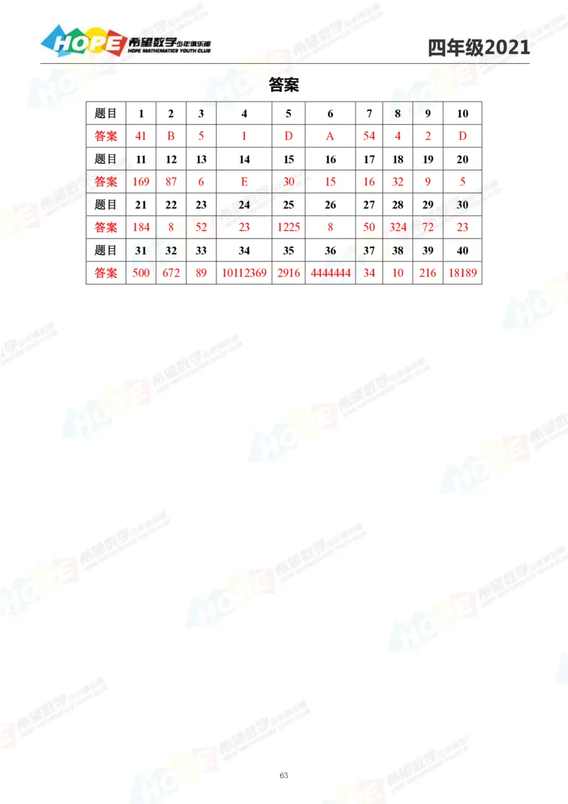 2024年4年级完整版_希望杯IHC