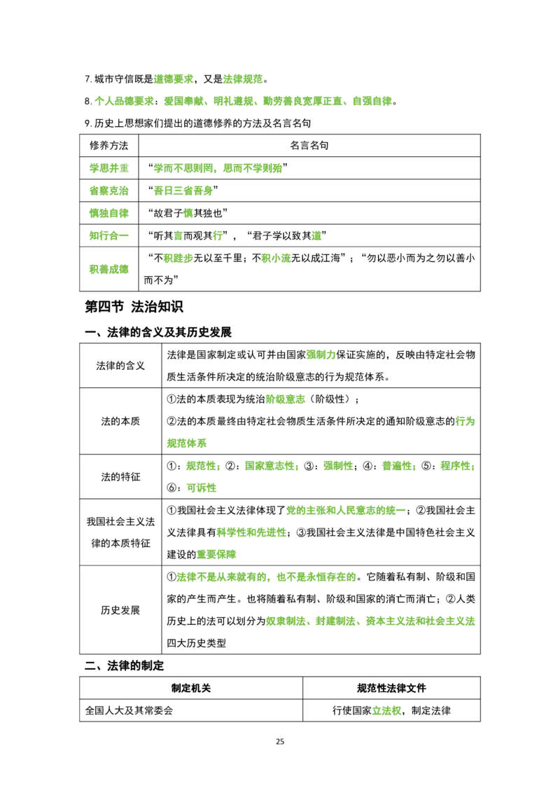 1.公共科目背诵手册_军队文职(1)_02.公共课笔记+知识点等_基本知识