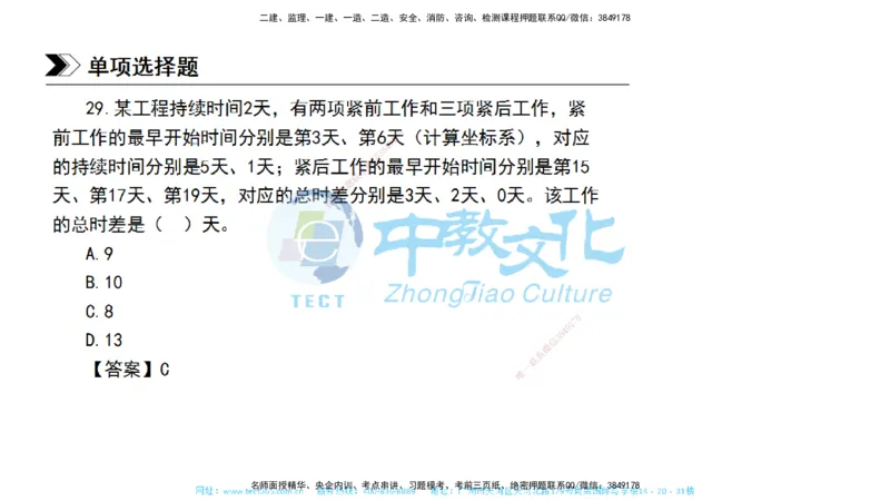 01.一建管理-2019年真题解析-讲义_2026年一级建造师_2026年一建管理_2025年一建管理SVIP_03-习题精析✿实战特训✿模考通关_24-管理《真题解析班》名师ZJ_课程讲义