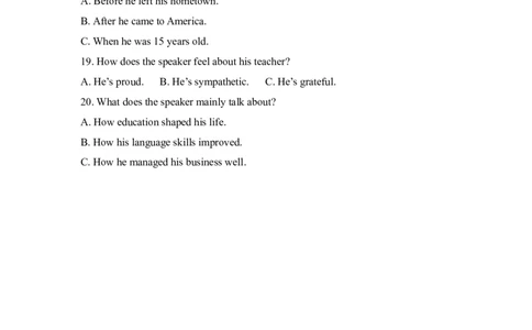 2018年高考英语试卷（新课标Ⅰ卷）（解析卷）_英语历年高考真题_新&middot;Word版2008-2025&middot;高考英语真题_英语（按年份分类）2008-2025_2018&middot;高考英语真题