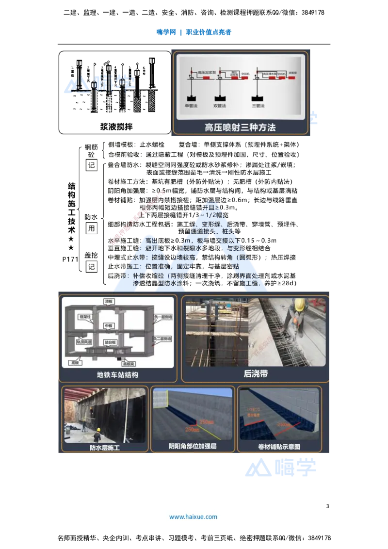 10.2025王欢-考前拔分速成-专题三隧道与轨道交通工程2_2026年一级建造师_2026年一建市政_2025年一建市政SVIP_04-冲刺串讲✿考点强化✿小灶集训_37-市政《考前拔分速成》王欢HX