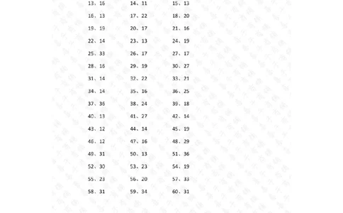 150以内&divide;1位第41-60篇答案_小学数学口算竖式脱式计算应用题一二三四五六年级上下册电_小学数学口算题库电子版（1-6）_小学数学口算三年级_口算题适合3年级