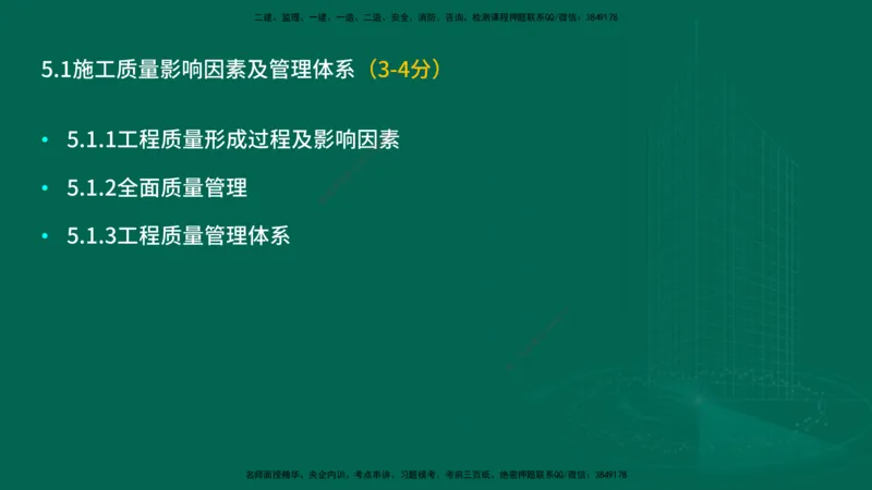 25年一建《项目管理》大V精讲第5章讲义在线版_2026年一级建造师_2026年一建管理_2025年一建管理SVIP_02-基础精讲✿高端面授✿深度强化_30-管理《强化精讲班》许名标YL