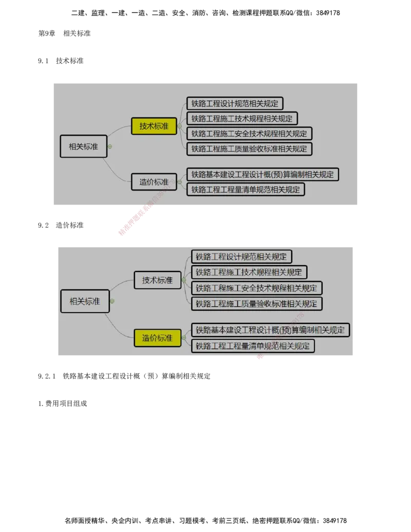 01.55-第9章-相关标准_2026年一级建造师_2026年一建铁路_2025年一建铁路SVIP_02-基础精讲✿高端面授✿深度强化_11-铁路《天一精讲班》陈士甲KL_09.第九章