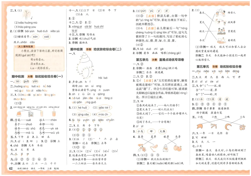 25秋王朝霞：培优100分 1语上