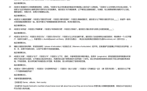 2019年军队文职《专业科目》外国语言文学类&mdash;英语试题（解析）_军队文职(1)_01.军队文职真题-专业课_（全）版本一（历年真题+章节练习+模拟题）_英语言文学(军队文职)_历年真题