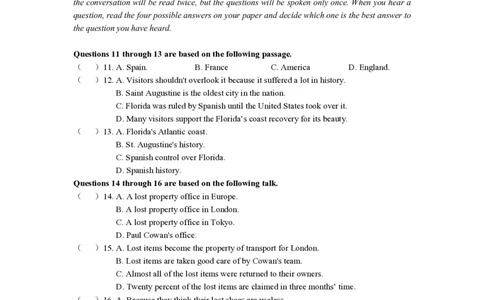 2018年高考英语试卷（上海）（秋考）（空白卷）_英语历年高考真题_新&middot;PDF版2008-2025&middot;高考英语真题_英语（按试卷类型分类）2008-2025_自主命题卷&middot;英语（2008-2025）
