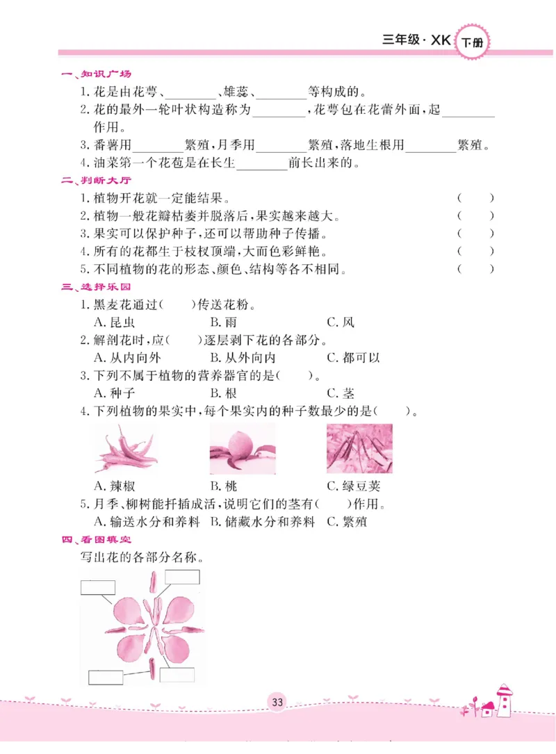 三下_2024年人教版小学数学一二三四五六年级上册下册期中期末试a0747_小学全科《同步练习+精品试卷》打包下载（1-6年级单元月考期中期末试卷）_小学科学_《名校练+考》