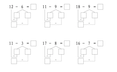平十法5共17页_幼小衔接全套_7.幼小衔接全套_02、数学_2、凑十法借十法平十法破十法_1、平十法85页