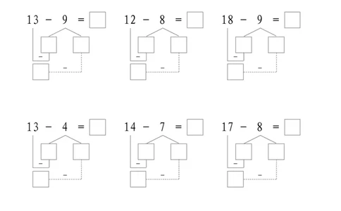 平十法5共17页_幼小衔接全套_7.幼小衔接全套_02、数学_2、凑十法借十法平十法破十法_1、平十法85页