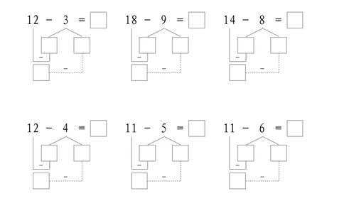 平十法5共17页_幼小衔接全套_7.幼小衔接全套_02、数学_2、凑十法借十法平十法破十法_1、平十法85页