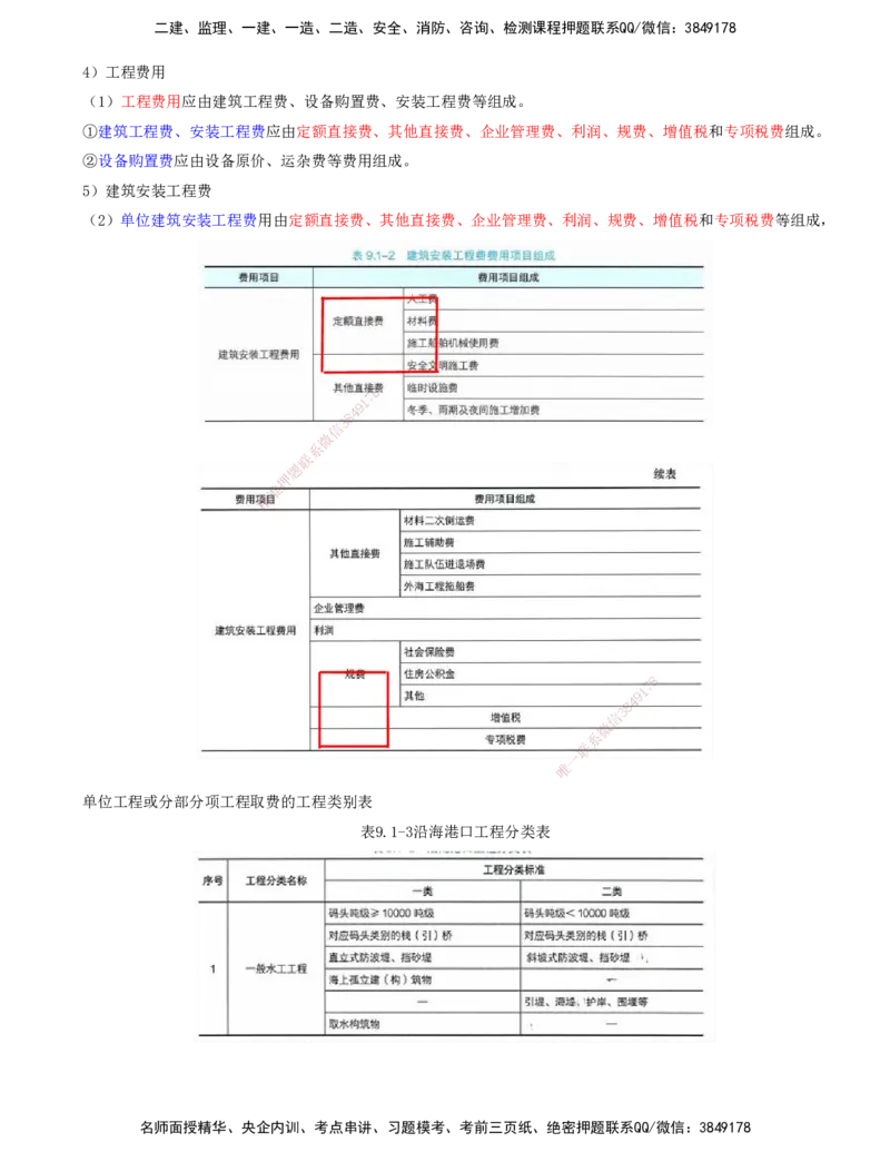 01.95-第3篇-第9章-9.1-水运工程概算预算_2026年一级建造师_2026年一建港航_2025年一建港航SVIP_02-基础精讲✿高端面授✿深度强化_10-港航《天一精讲班》皮丹丹KL_09.第九章