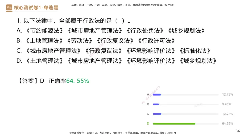 08.2025杜诗乐-精进测评-法规1_2026年一级建造师_2026年一建法规_2025年一建法规SVIP_03-习题精析✿实战特训✿模考通关_05-法规《精考速通带练》张峰HX_讲义