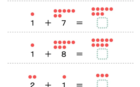一位数加法36页_幼小衔接数学