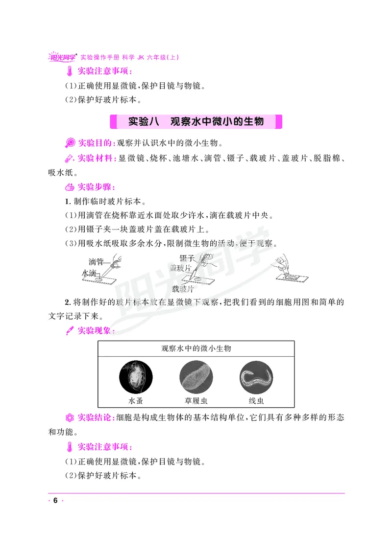 课时科学JK六上_2024年人教版小学数学一二三四五六年级上册下册期中期末试a0747_小学全科《同步练习+精品试卷》打包下载（1-6年级单元月考期中期末试卷）_小学科学