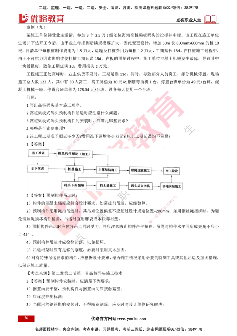 25年一建《港口实务》母题拆解总讲义打印版_2026年一级建造师_2026年一建港航_2025年一建港航SVIP_03-习题精析✿实战特训✿模考通关_09-港航《核心母题拆解》张老师YL_讲义