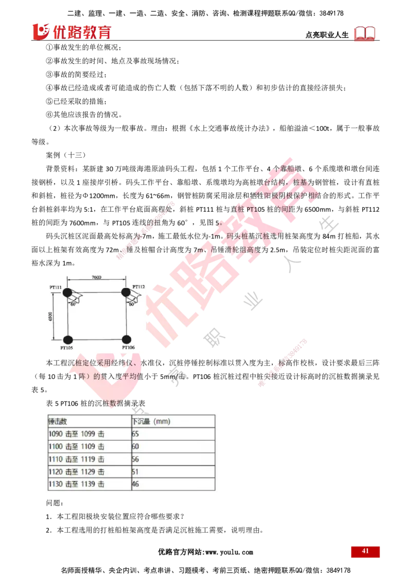 25年一建《港口实务》母题拆解总讲义打印版_2026年一级建造师_2026年一建港航_2025年一建港航SVIP_03-习题精析✿实战特训✿模考通关_09-港航《核心母题拆解》张老师YL_讲义