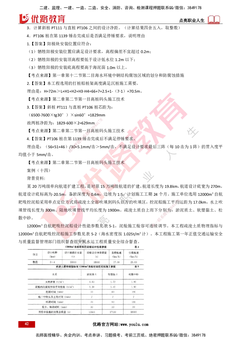 25年一建《港口实务》母题拆解总讲义打印版_2026年一级建造师_2026年一建港航_2025年一建港航SVIP_03-习题精析✿实战特训✿模考通关_09-港航《核心母题拆解》张老师YL_讲义