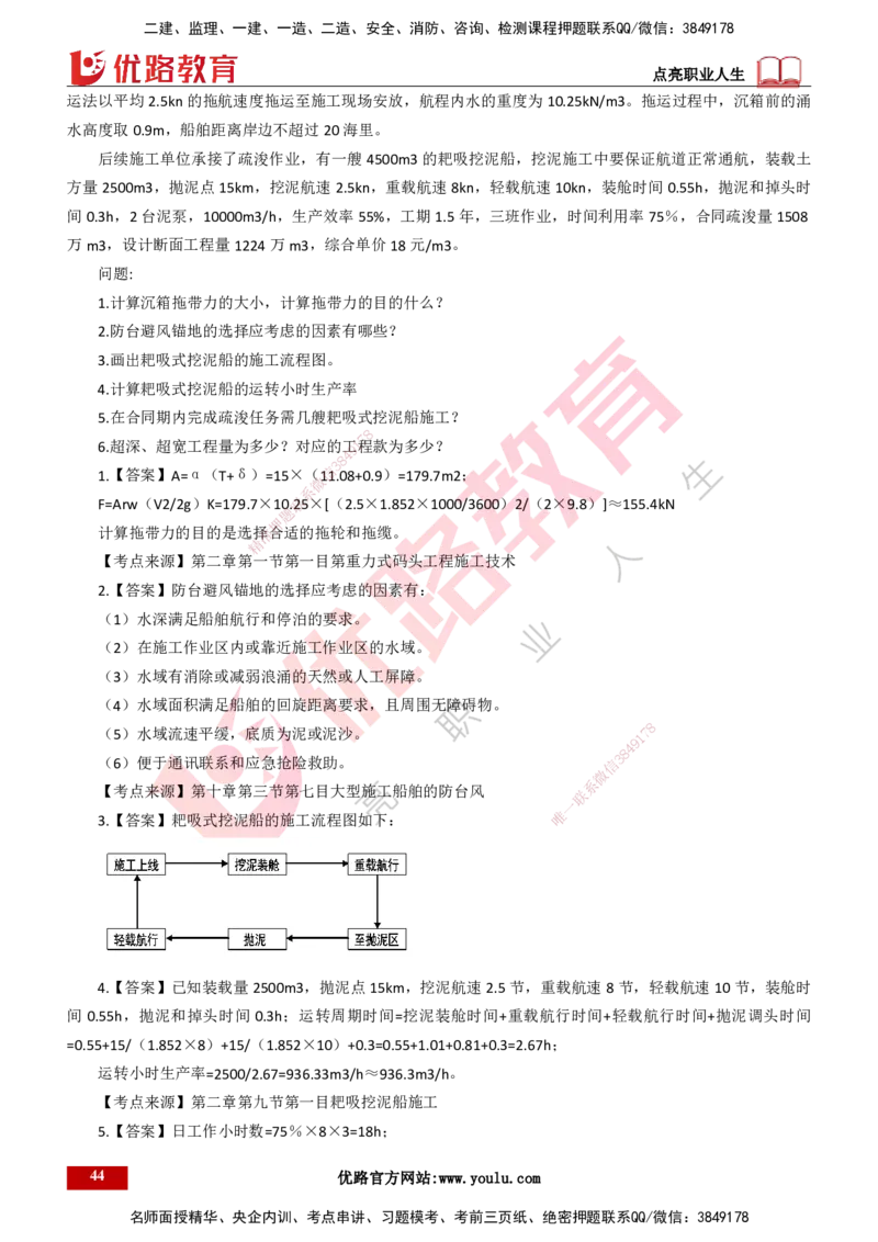 25年一建《港口实务》母题拆解总讲义打印版_2026年一级建造师_2026年一建港航_2025年一建港航SVIP_03-习题精析✿实战特训✿模考通关_09-港航《核心母题拆解》张老师YL_讲义