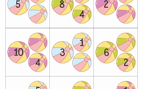 数学分成练习_幼小语数英专项资料_幼小数学专项