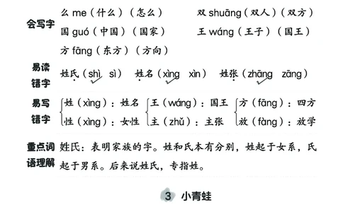 2.18-23春《名师每课划重点》1语下（全）打印高清版_一年级上下册资料_小学一年级学习资料-25年更新版_1-02、小学一年级语文下册_3-6-2-1、复习、知识点、归纳汇总_部编（人教）版