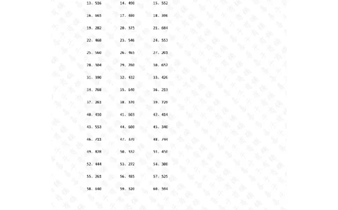 100以内&times;1位第21~40篇答案_小学数学口算竖式脱式计算应用题一二三四五六年级上下册电_小学数学口算题库电子版（1-6）_小学数学口算三年级_口算题适合3年级