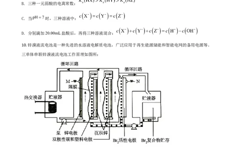 2021年高考化学试卷（湖南）（空白卷）_历年高考真题合集_化学历年高考真题_新&middot;Word版2008-2025&middot;高考化学真题_化学（按年份分类）2008-2025_2021&middot;高考化学真题