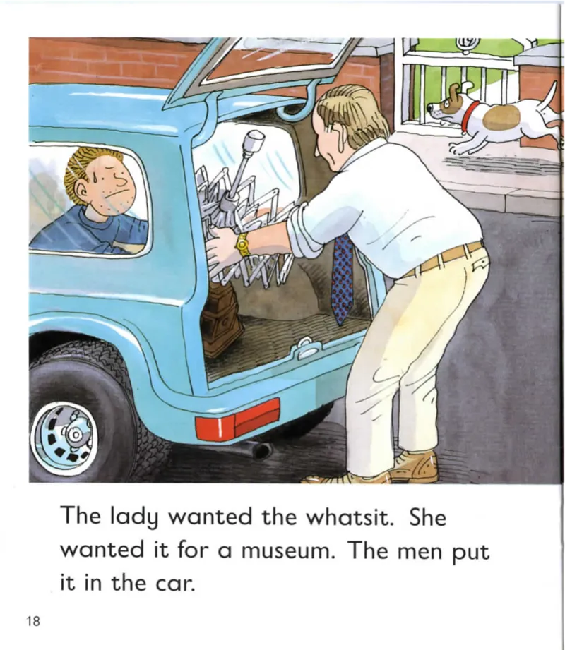 5-07TheWhatsit_Frank（小毛怪）老师爆笑阅读单词课（50个故事3000词）_牛津树5级别穿越单词课课件