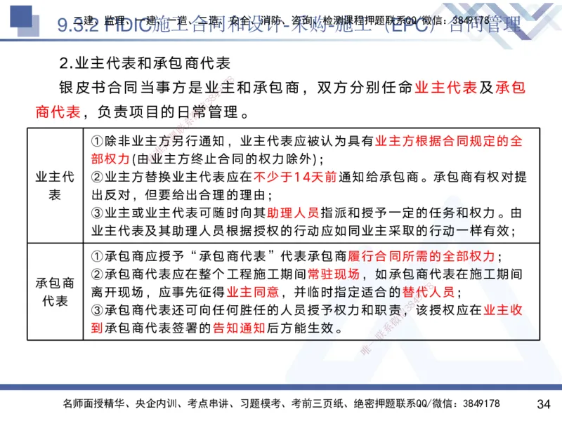 08.2025黄雨诗-核心考点速记-管理8_2026年一级建造师_2026年一建管理_2025年一建管理SVIP_02-基础精讲✿高端面授✿深度强化_33-管理《核心考点速记》黄雨诗HX_讲义