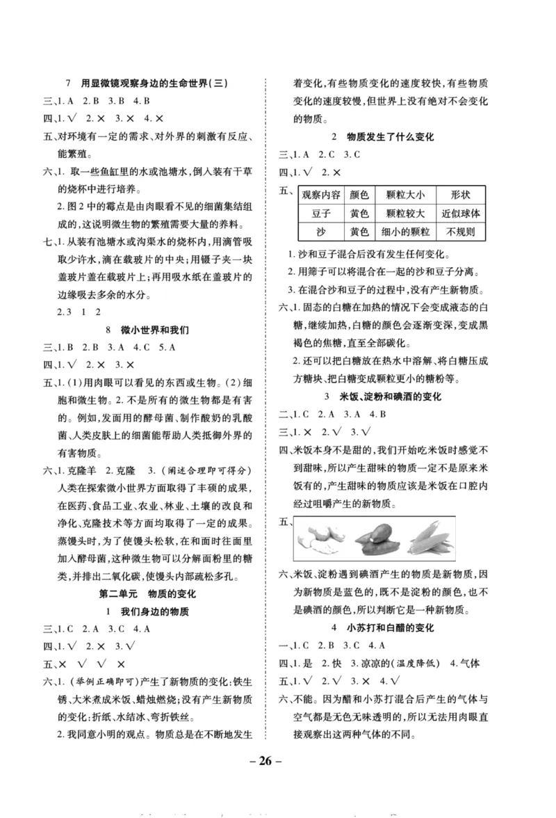 科学教科版单元测试卷6年级下册_2024年人教版小学数学一二三四五六年级上册下册期中期末试a0747_小学全科《同步练习+精品试卷》打包下载（1-6年级单元月考期中期末试卷）_小学科学