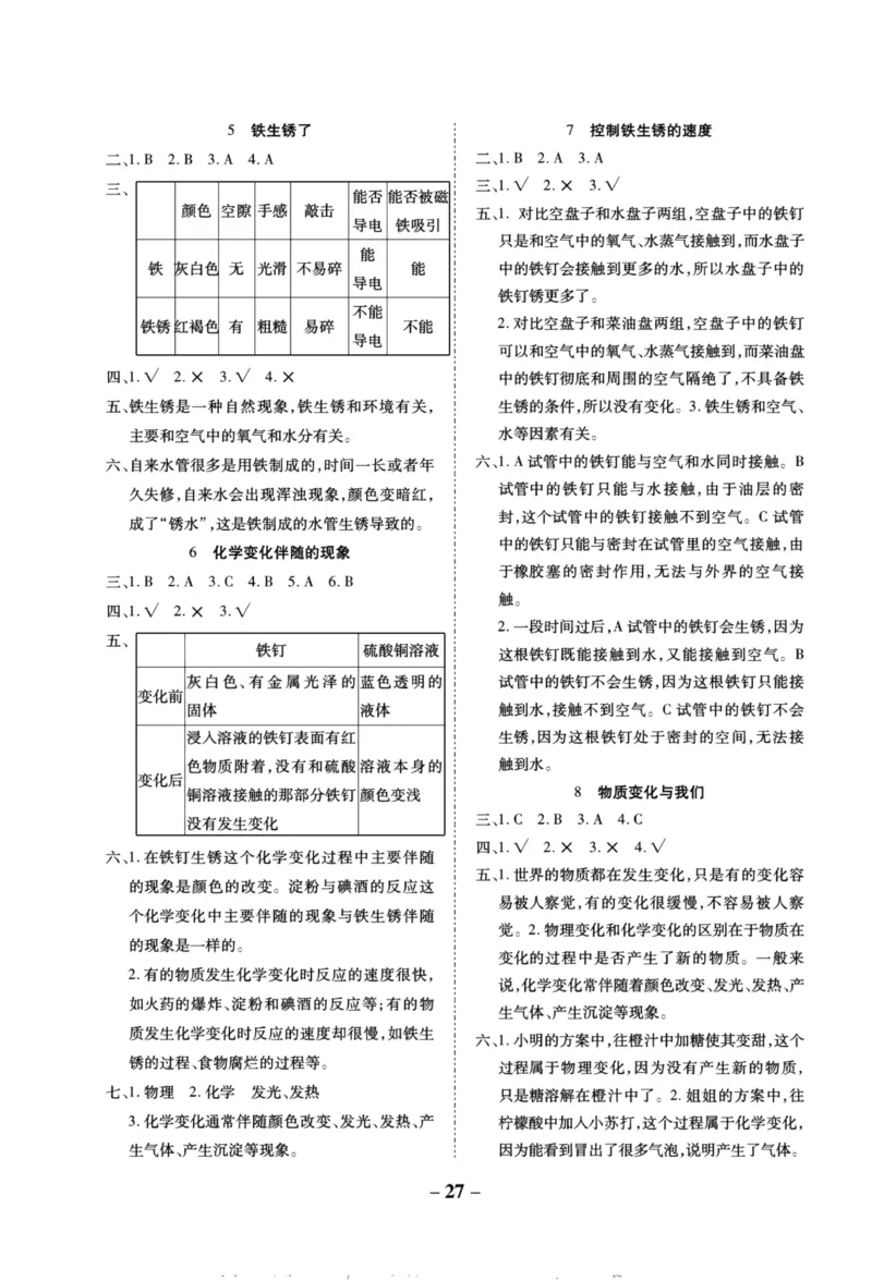 科学教科版单元测试卷6年级下册_2024年人教版小学数学一二三四五六年级上册下册期中期末试a0747_小学全科《同步练习+精品试卷》打包下载（1-6年级单元月考期中期末试卷）_小学科学