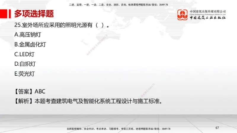 01节2025一建《机电》冲刺抢分直播课（06.12）_2026年一级建造师_2026年一建机电_2025年一建机电SVIP_04-冲刺串讲✿考点强化✿小灶集训_35-机电《冲刺抢分直播》闫娜JGS_讲义