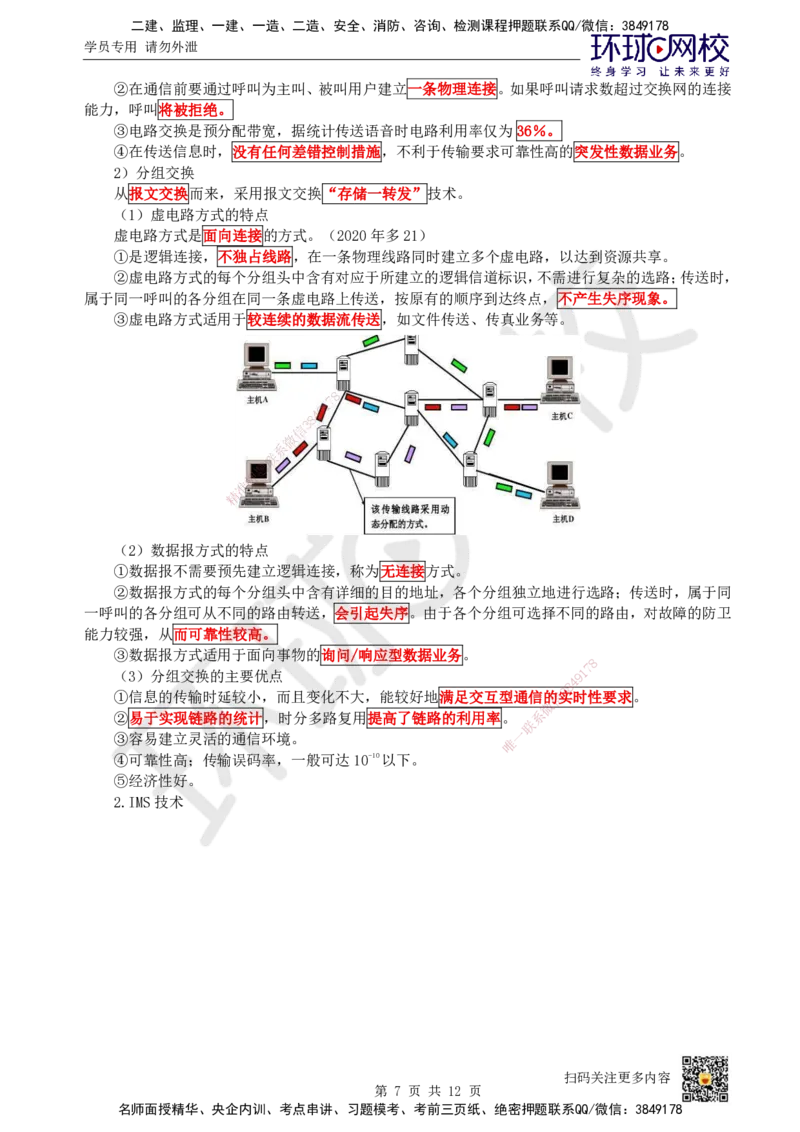 01.第1讲-11通信网_2026年一级建造师_2026年一建通信_2025年一建通信SVIP_02-基础精讲✿高端面授✿深度强化_08-通信《考点精讲班》杨鹏HQ
