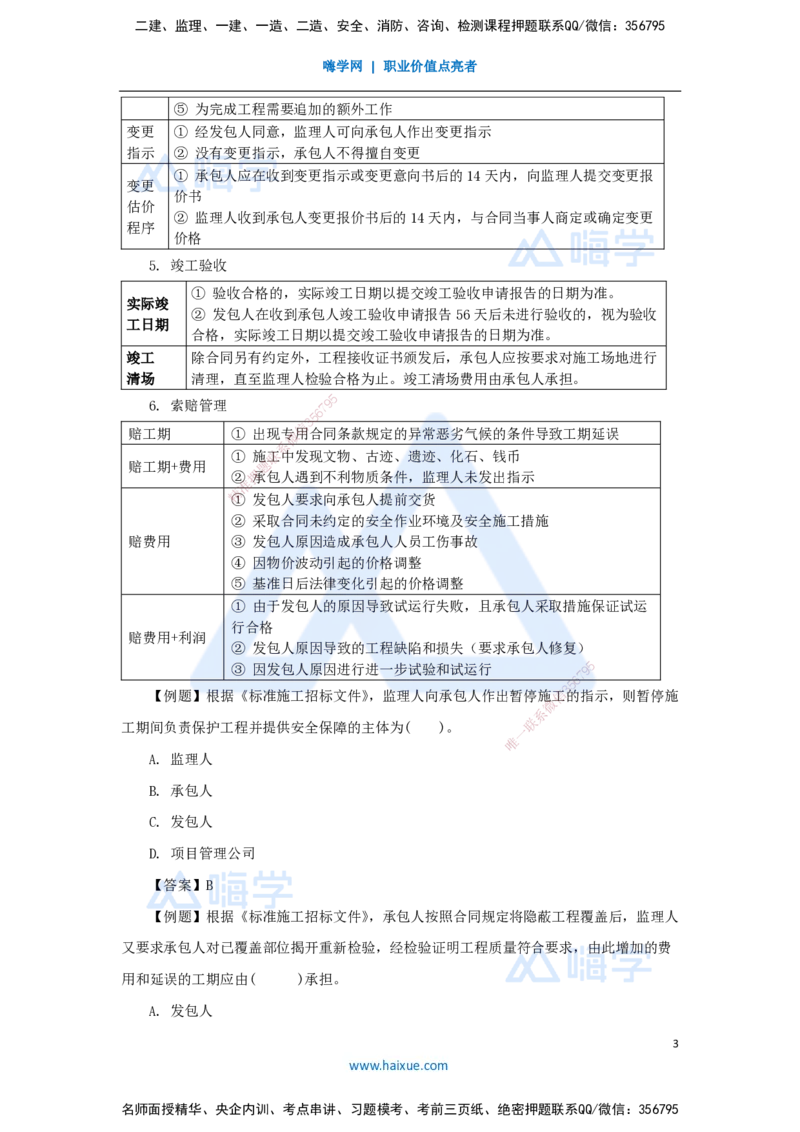 09.2025杨彬-考前拔分速成-第3章（2）3.2工程合同管理_2026年一级建造师_2026年一建管理_2025年一建管理SVIP_04-冲刺串讲✿考点强化✿小灶集训_19-管理《考前拔分速成》杨彬HX_讲义