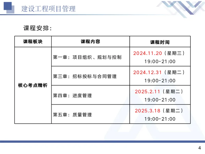 01.2025黄雨诗-核心考点精析-管理1_2026年一级建造师_2026年一建管理_2025年一建管理SVIP_02-基础精讲✿高端面授✿深度强化_11-管理《核心考点精析》黄雨诗HX_讲义