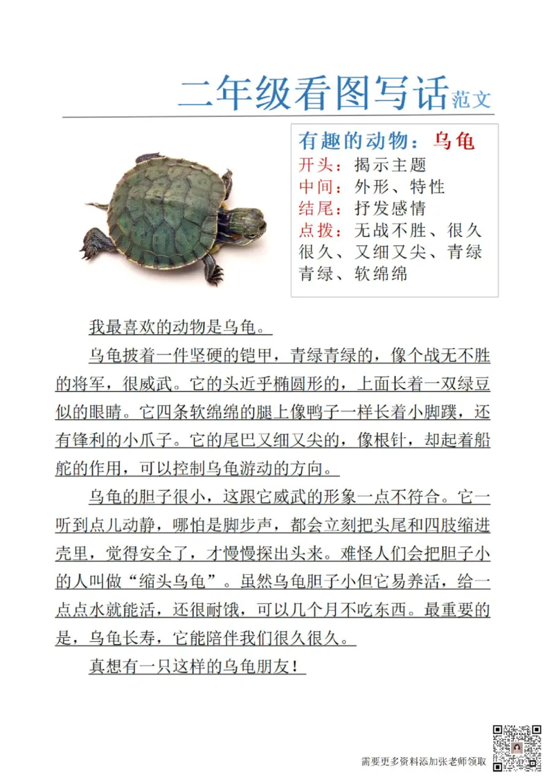 1_二年级看图写话范文24(1)(4)(11)(12)_二年级上下册资料_二年级上册小红书同款资料_二年级