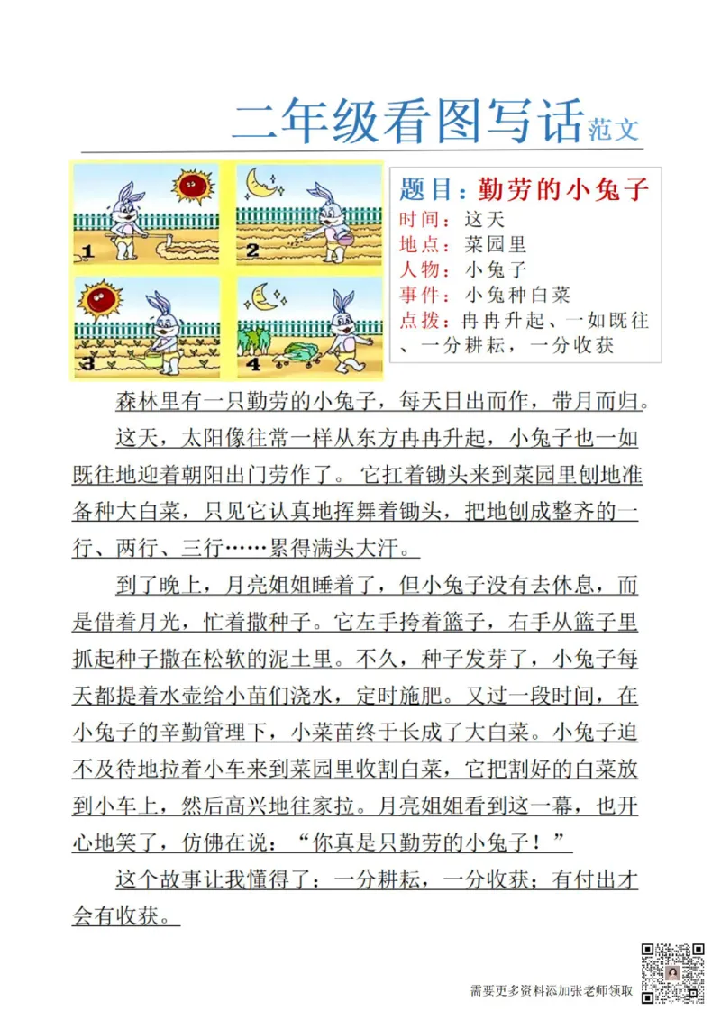 1_二年级看图写话范文24(1)(4)(11)(12)_二年级上下册资料_二年级上册小红书同款资料_二年级