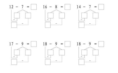 平十法1共17页_幼小衔接全套_7.幼小衔接全套_02、数学_2、凑十法借十法平十法破十法_1、平十法85页